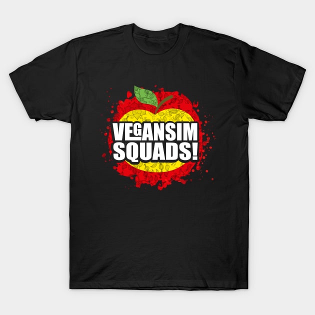 Healthy Veganism Illustrations Tee Shirt Gifts T-Shirt by PhoenixDamn